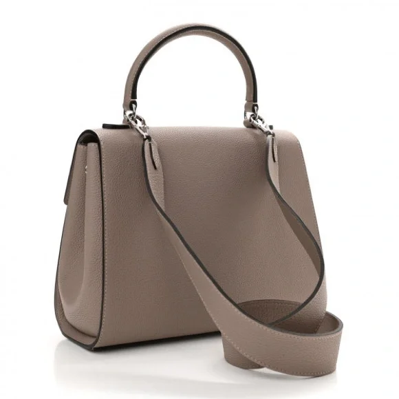 Discontinued MOYNAT Voyage Taurillon Blush PM Touterelle w/zip pouch & dust bags - Picture 14 of 15